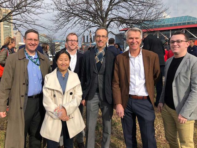 RK&K team members at the Rash Field ground breaking ceremony.