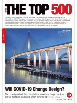 ENR Top 500 Design Firms 2020 Cover