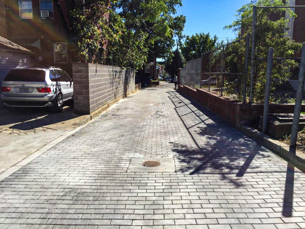 Green Infrastructure Installations in Washington, DC.