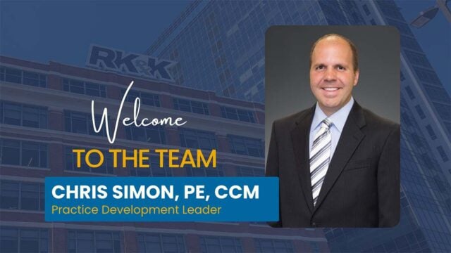 Construction Management Expert Chris Simon Brings Managerial Leadership to RK&K Team