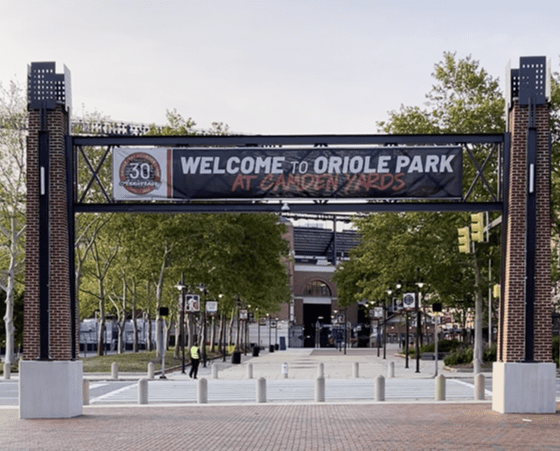 Welcome to Oriole Park at Camden Yards